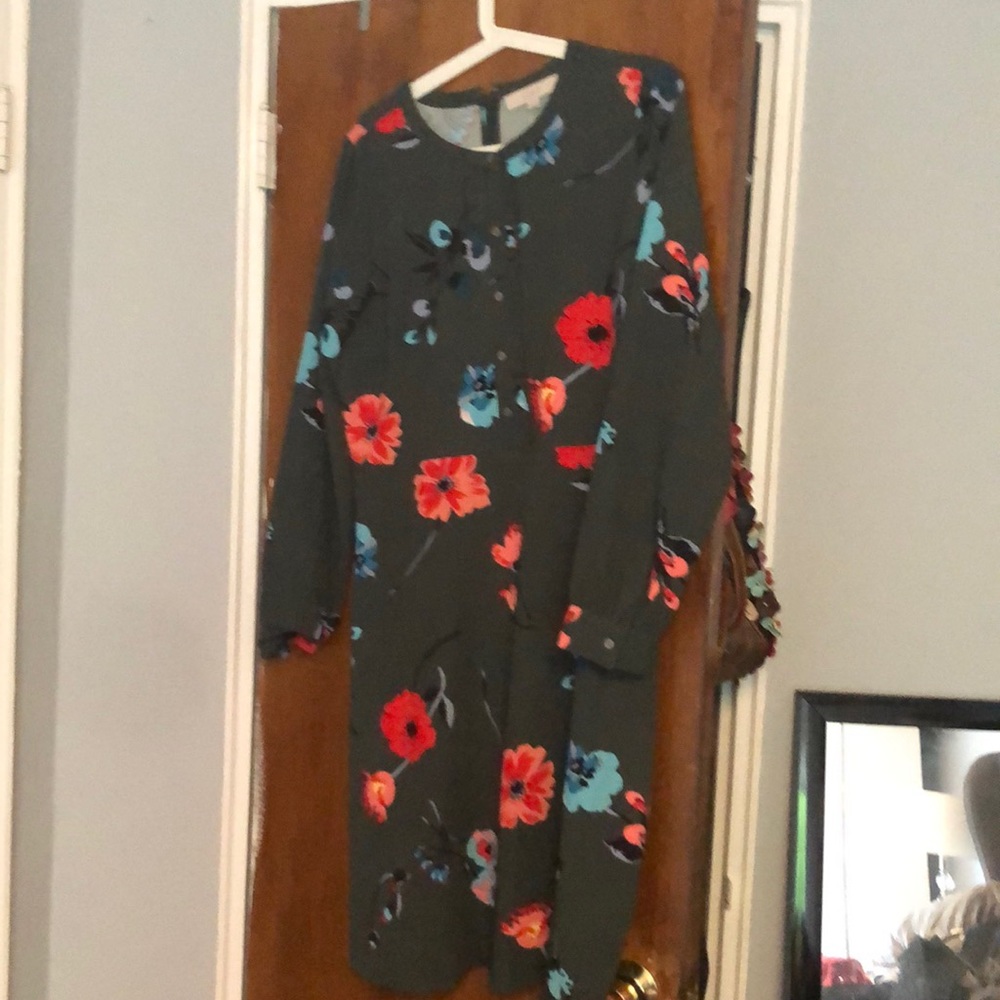 Loft mini long sleeve dress